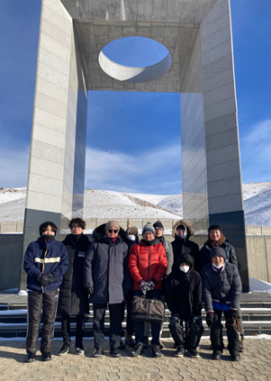 2022年12月　モンゴル国立大学を訪問・協働プロジェクトを実施